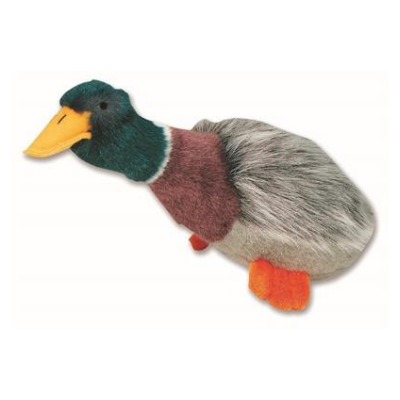 SQUEAKING WILD DUCK I DOG TOY I 38CM