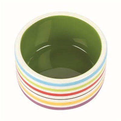 Rainbow Food Bowl for Small Pets 7,5X7,5X4 CM