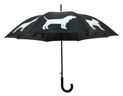 Paraplu Honden Reflecterend / Zwart 85 CM