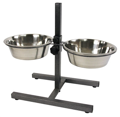 STAINLESS STEEL ELEVATED FEEDING BOWLS