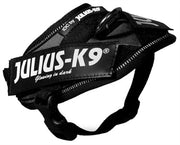 Julius K9 Idc Power-Harnas/Tuig Voor Labels Zwart