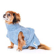 Dog Drying Coat - Ocean Blue