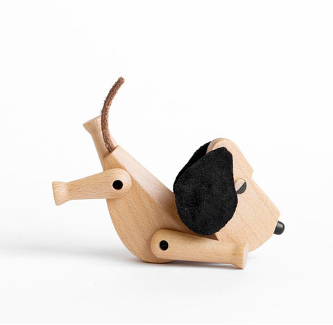 Wooden Dog - Inspired by Hans Bolling